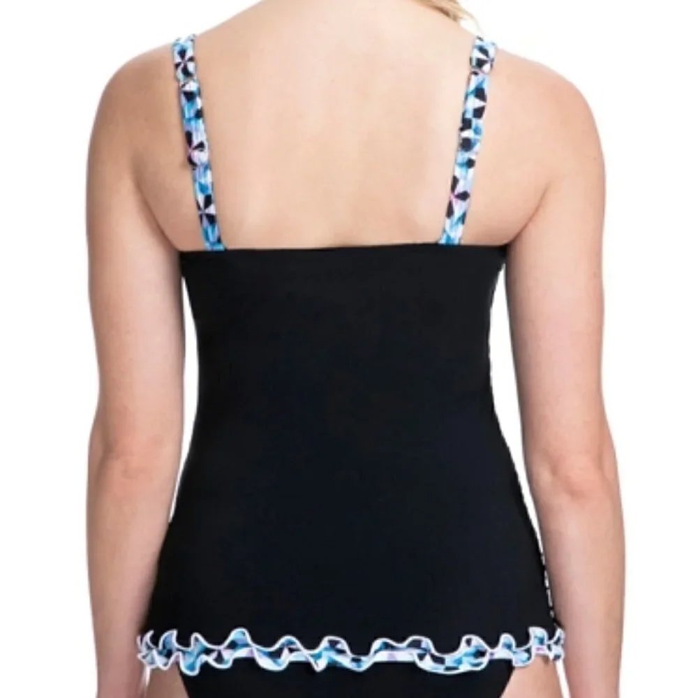 Profile By Gottex Tankini Swim Top 36D NWT